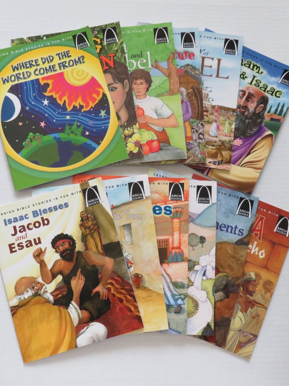 New Arch Books Series Lot of 12 Christmas Children Bible Stories Jesus Set 1